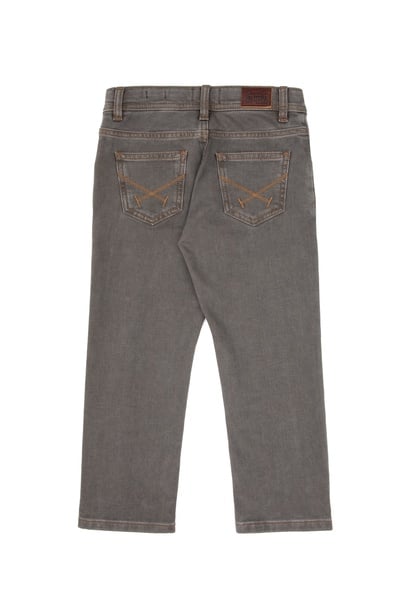 Erkek Çocuk Yeşil Jean Pantolon
