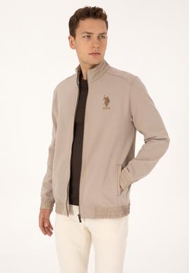 Erkek Koyu Bej Örme Hırka - 50309988034