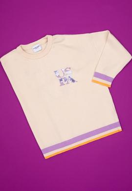 Kız Çocuk Bisiklet Yaka Krem Kazak - 50314352013