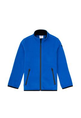 Erkek Çocuk Saks Fermuarlı Sweatshirt - 50313853034