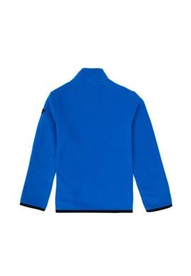 Erkek Çocuk Saks Fermuarlı Sweatshirt - 50313853034