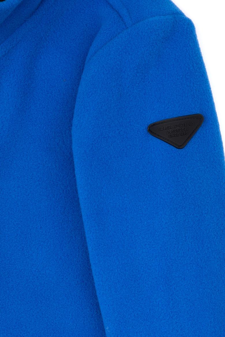 Erkek Çocuk Saks Fermuarlı Sweatshirt - 50313853034