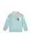 Erkek Çocuk Mint Yarım Fermuarlı Sweatshirt