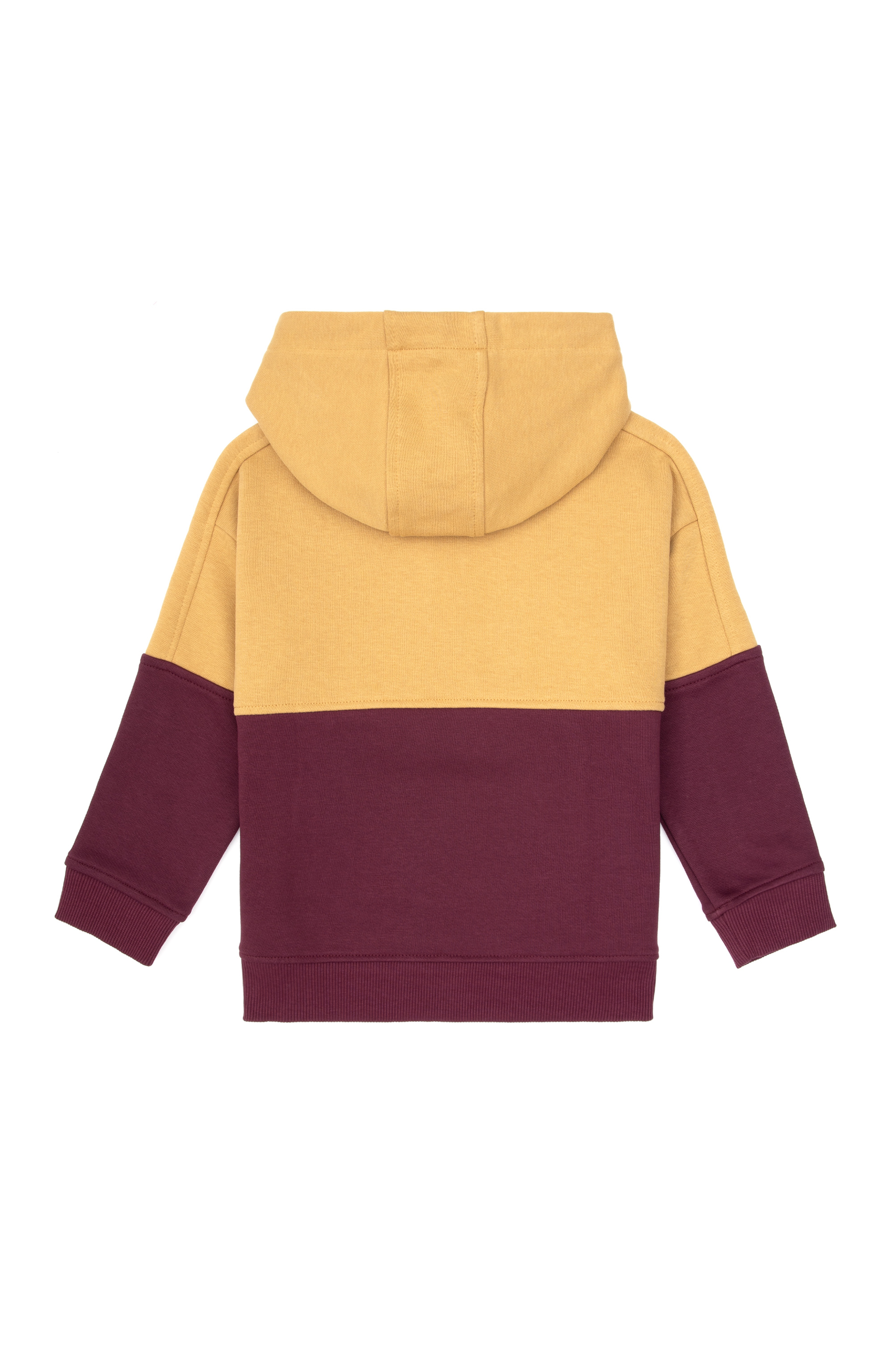Erkek Çocuk Bordo Kapüşonlu Sweatshirt