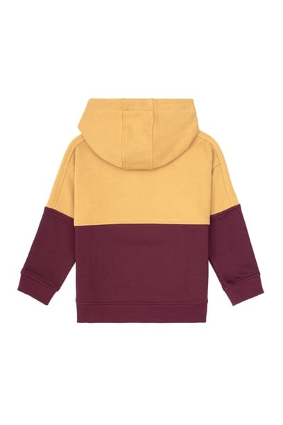 Erkek Çocuk Bordo Kapüşonlu Sweatshirt