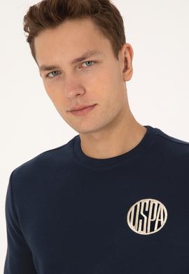 Erkek Regular Fit Bisiklet Yaka Lacivert Sweatshirt - 50308717008