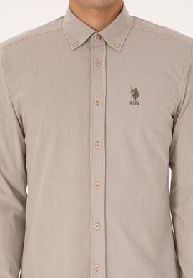 Erkek Taş Uzun Kollu Gömlek - 50308522017