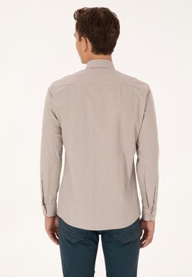 Erkek Taş Uzun Kollu Gömlek - 50308522017