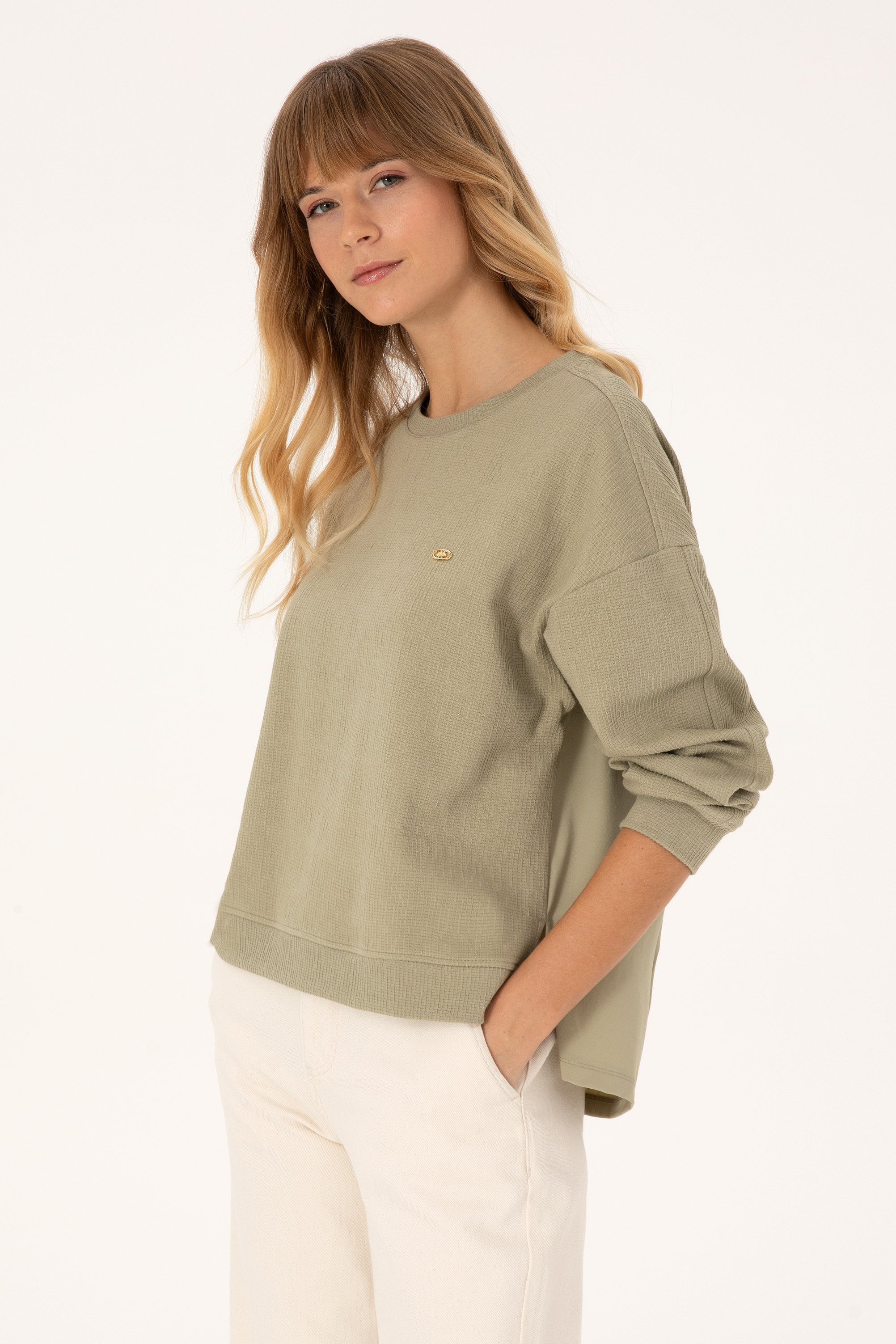 سویشرت ریلکس زنانه یو اس پولو | U.S. Polo Assn. - تصویر 3