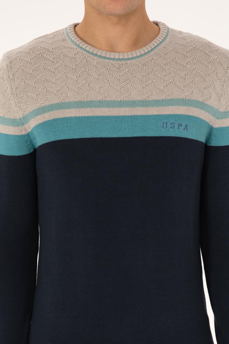 Erkek Açık Lacivert Kazak - 50307826007