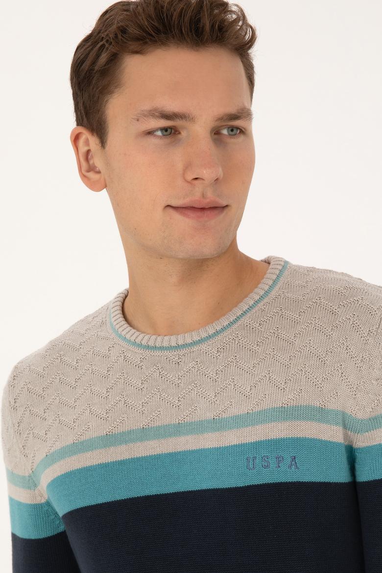 Erkek Açık Lacivert Kazak - 50307826007