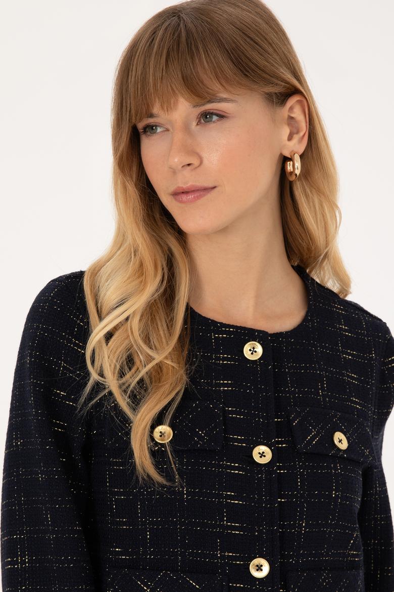 Kadın Lacivert Ceket - 50308757013