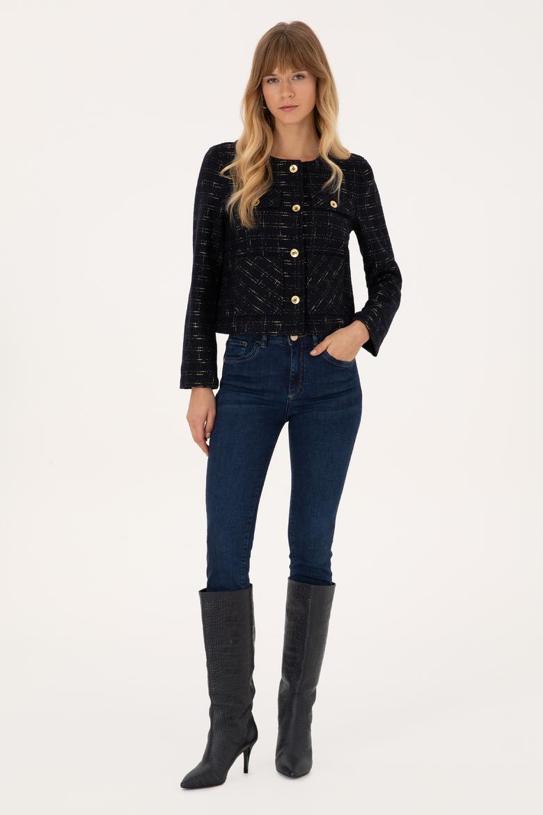 Kadın Lacivert Ceket - 50308757013