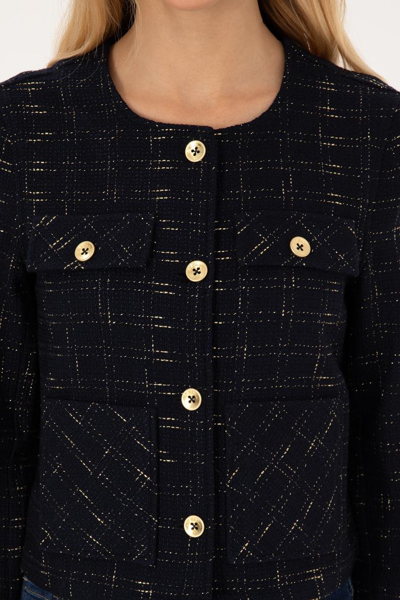 Kadın Lacivert Ceket - 50308757013