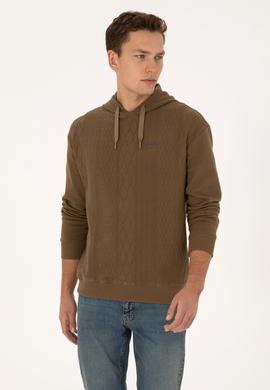 Erkek Haki Sweatshirt - 50310048027