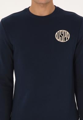 Erkek Regular Fit Bisiklet Yaka Lacivert Sweatshirt - 50308717008