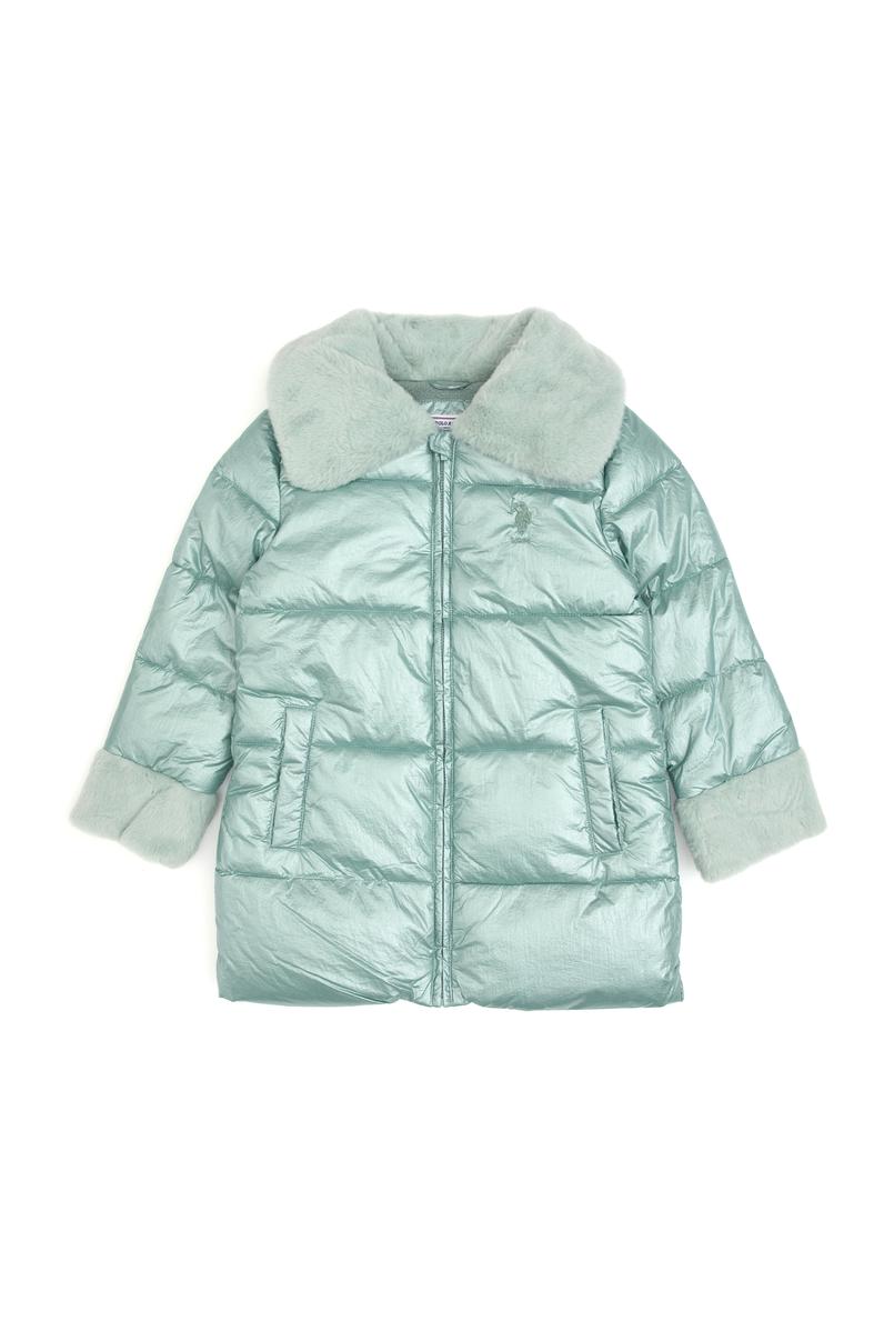 Kız Çocuk Mint Kaban