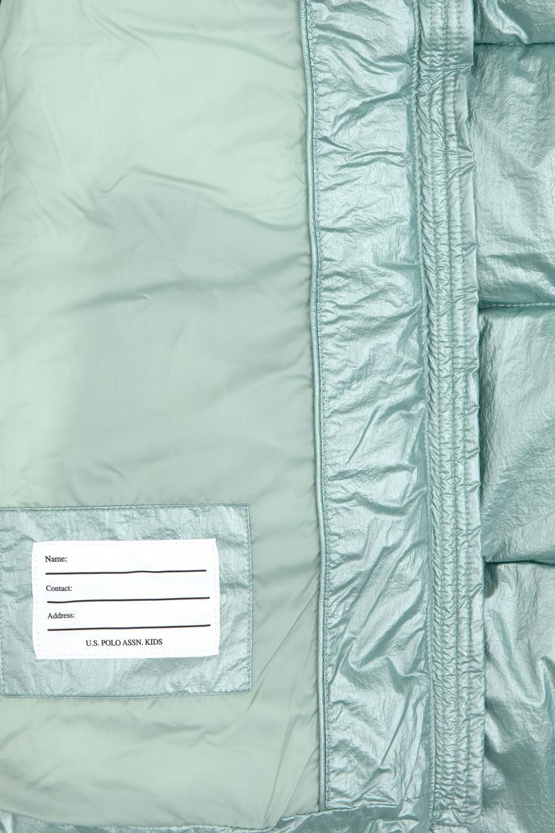 Kız Çocuk Mint Kaban - 50313048009