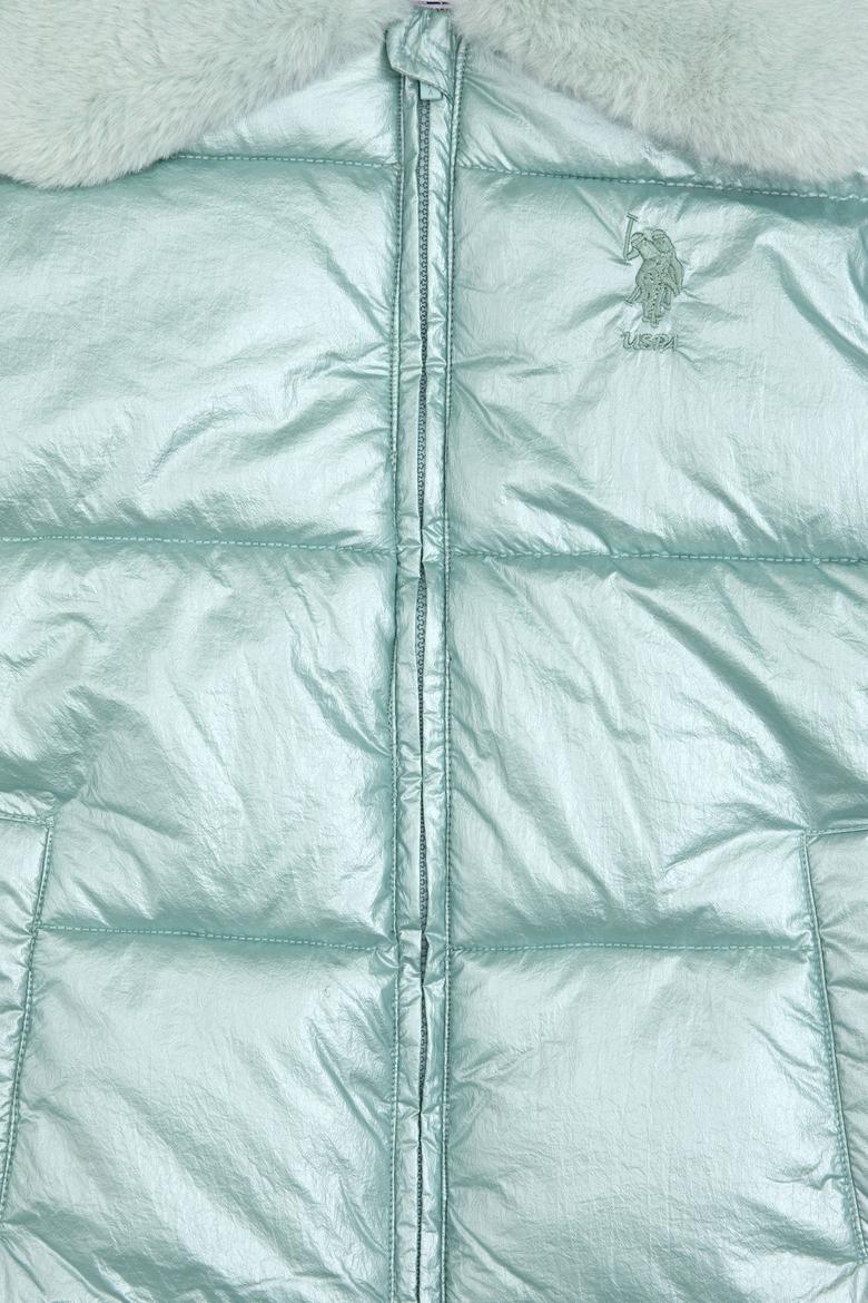 Kız Çocuk Mint Kaban - 50313048009