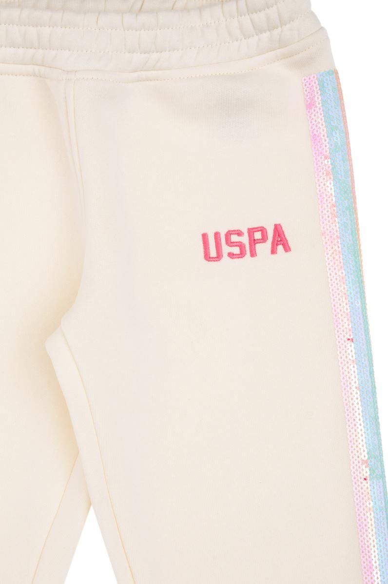 Kız Çocuk Krem Eşofman Altı