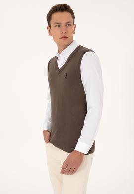 Erkek Vizon Süveter - 50316843036