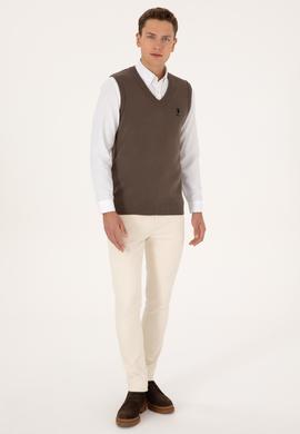 Erkek Vizon Süveter - 50316843036