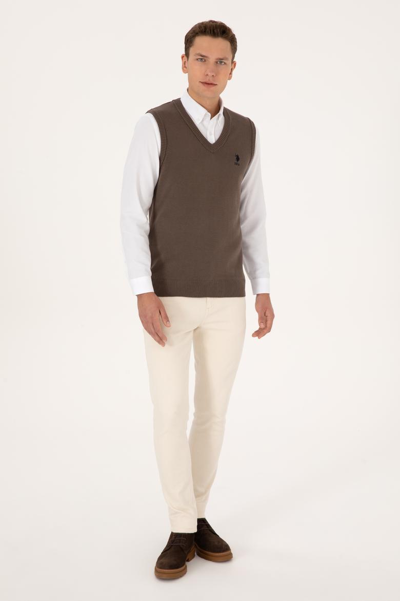 Erkek Vizon Süveter - 50316843036