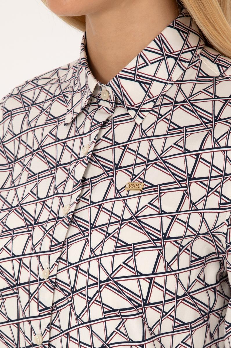 Kadın Krem Uzun Kollu Gömlek