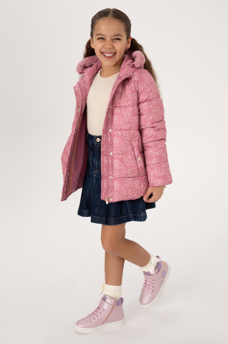 Kız Çocuk Pembe Mont