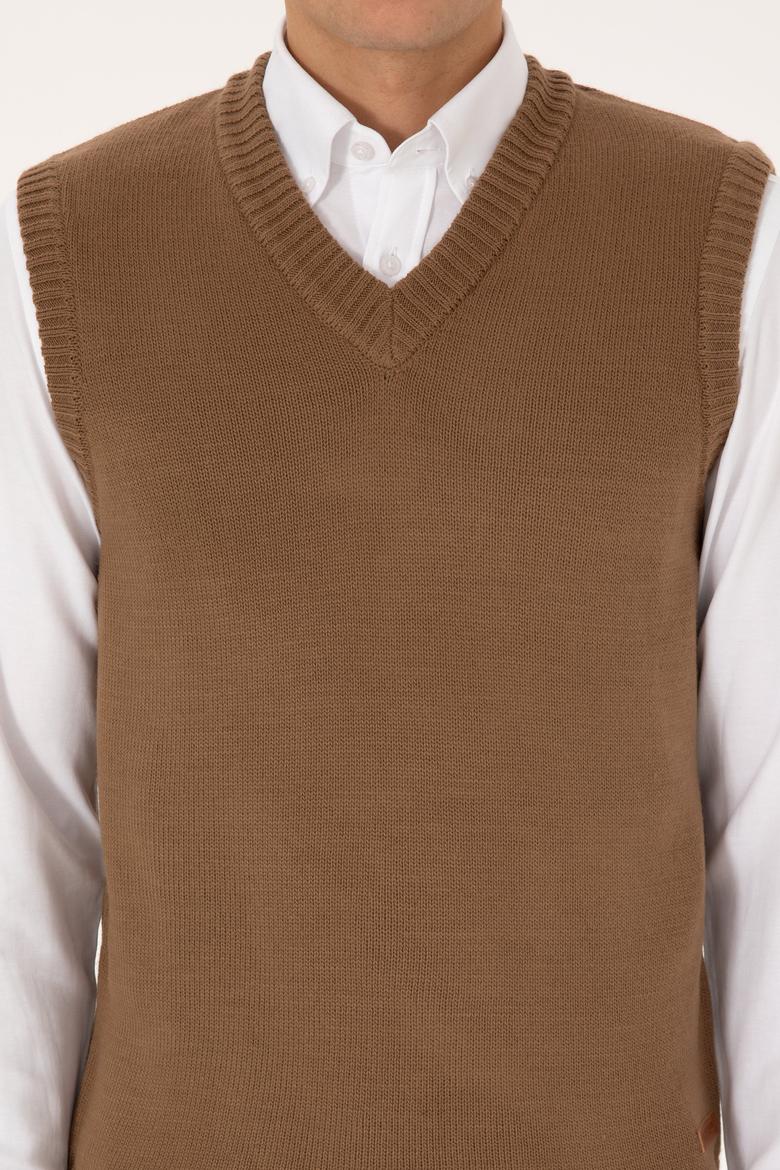 Erkek Vizon Süveter - 50318158021