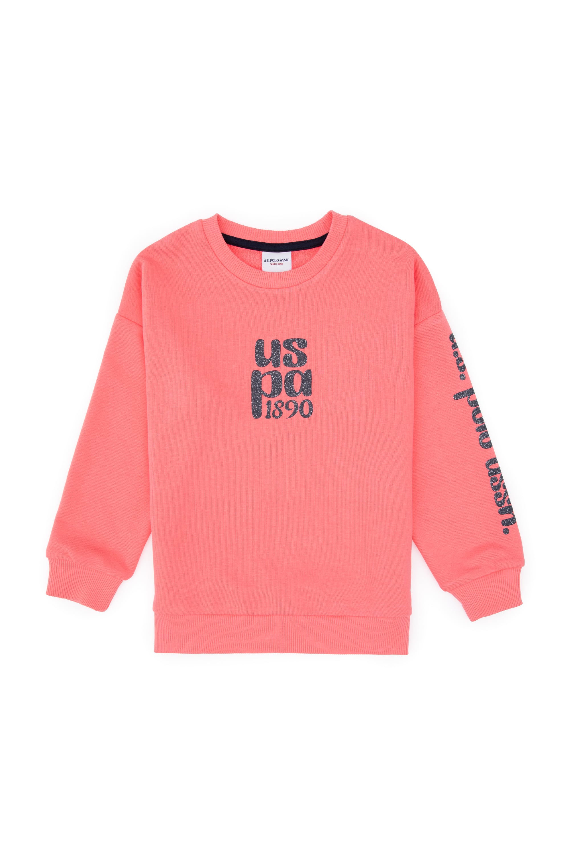 Kız Çocuk Neon Pembe Eşofman Takımı - Image 5