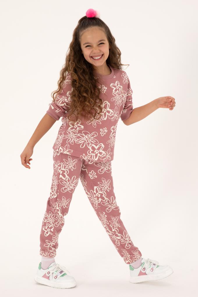 Kız Çocuk Orkide Jogger Eşofman Altı