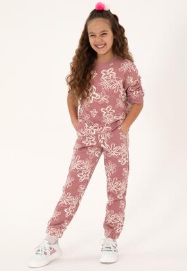 Kız Çocuk Orkide Jogger Eşofman Altı - 50317934018