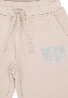 Kız Çocuk Taş Simli Baskı Detaylı Jogger Eşofman Altı - 50316849005