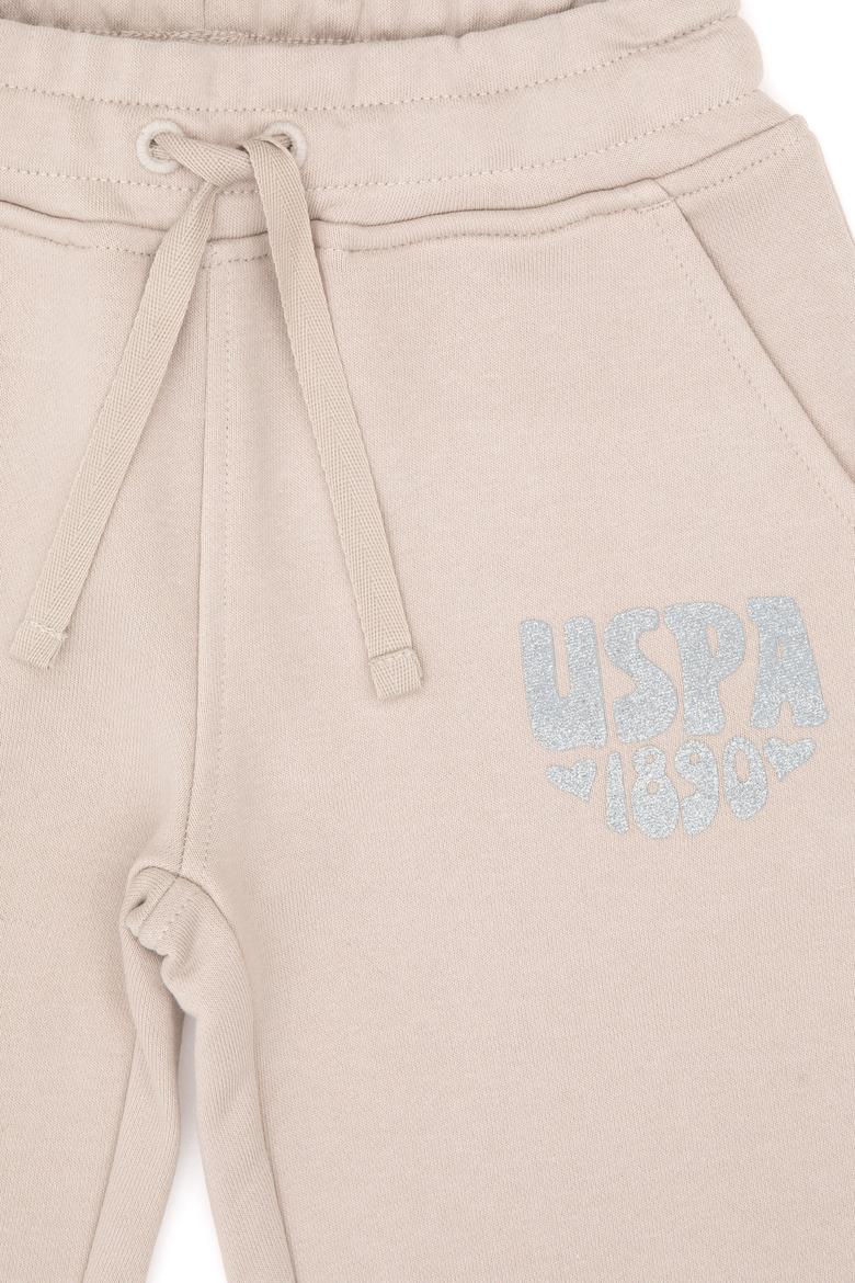 Kız Çocuk Taş Simli Baskı Detaylı Jogger Eşofman Altı - 50316849005