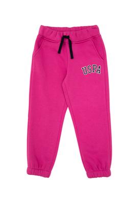Kız Çocuk Pembe Şardonlu Jogger Eşofman Altı - 50317893027