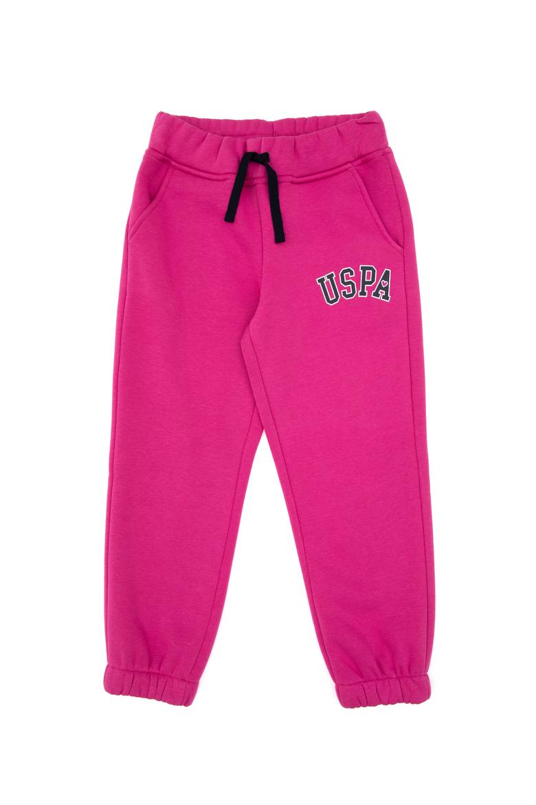 Kız Çocuk Pembe Şardonlu Jogger Eşofman Altı - 50317893027