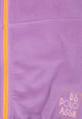 Kız Çocuk Lila Fermuarlı Polar Sweatshirt - 50318001003