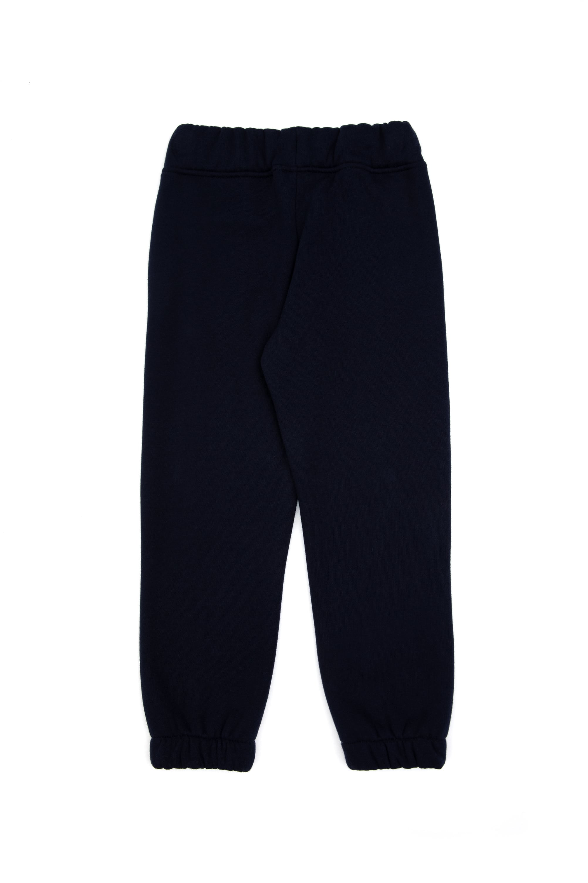 Kız Çocuk Lacivert Şardonlu Jogger Eşofman Altı - Image 5