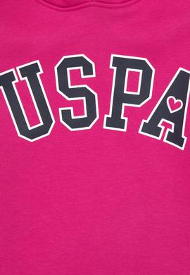 Kız Çocuk Şardonlu Kapüşonlu Pembe Sweatshirt - 50317890031