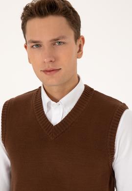 Erkek Kahverengi Süveter - 50318158018