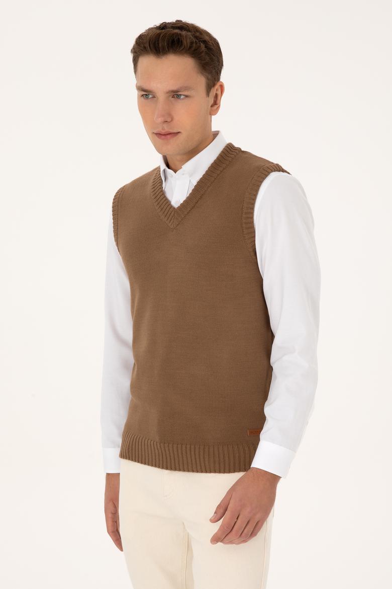 Erkek Vizon Süveter - 50318158021