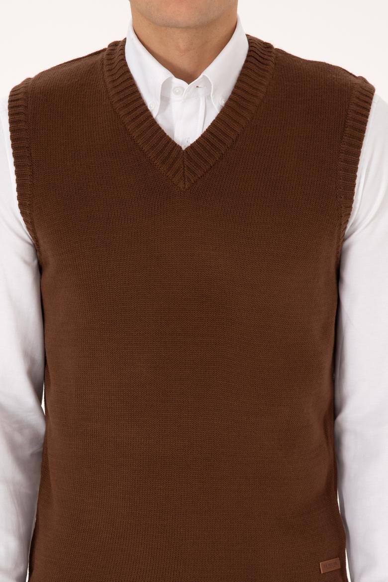 Erkek Kahverengi Süveter - 50318158018