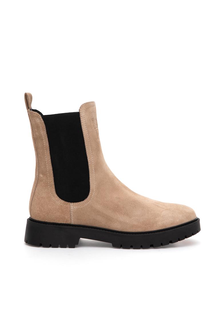 Kadın Bej Süet Bot - 50314451076