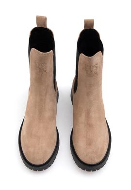 Kadın Bej Süet Bot - 50314451076