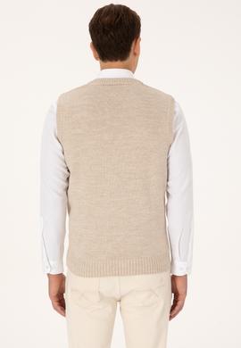 Erkek Koyu Bej Süveter - 50318158007