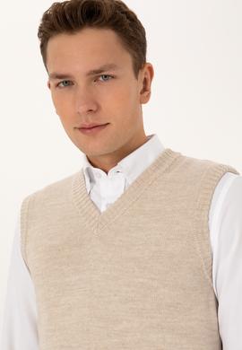 Erkek Koyu Bej Süveter - 50318158007