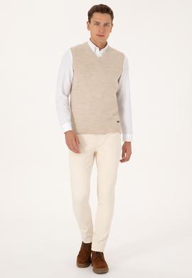 Erkek Koyu Bej Süveter - 50318158007