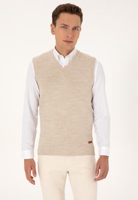 Erkek Koyu Bej Süveter - 50318158007