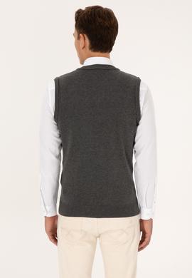 Erkek Antrasit Melanj Süveter - 50316843027